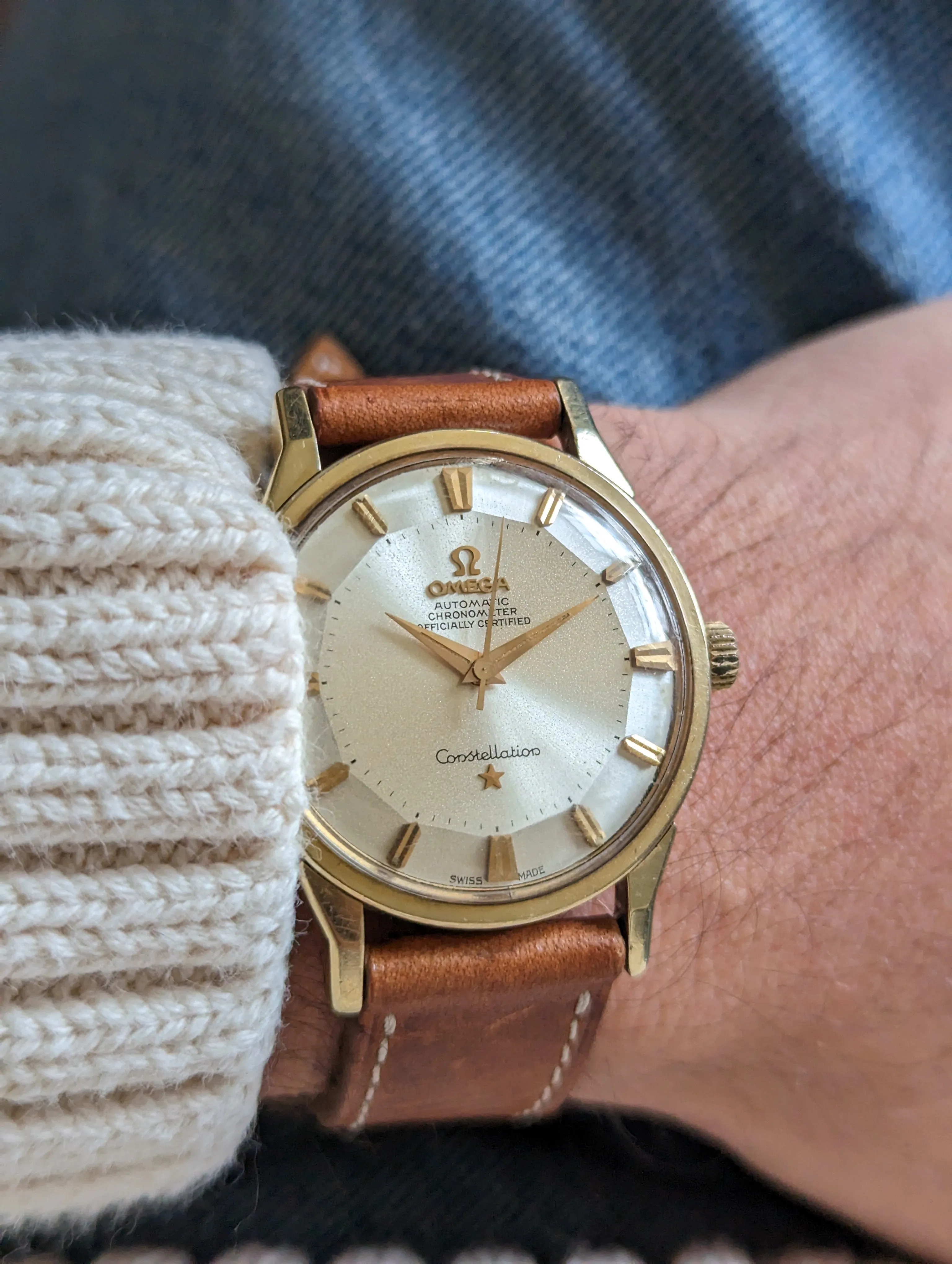 Vintage Omega Constellation 14900 Pie Pan Dial