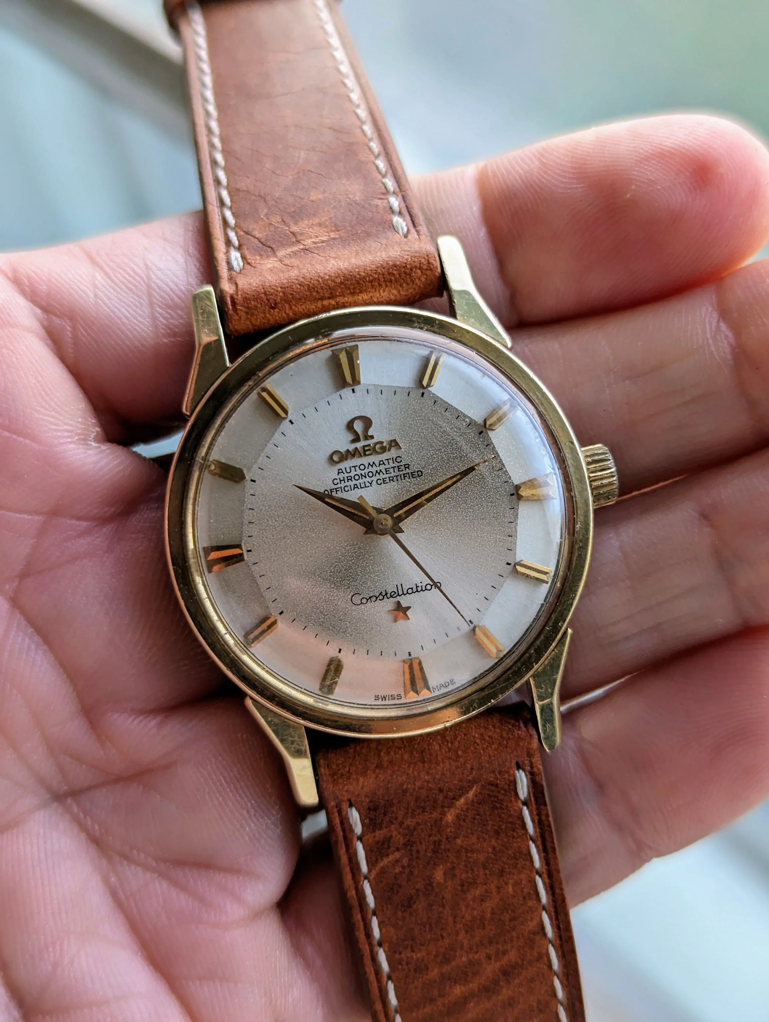 Vintage Omega Constellation 14900 Pie Pan Dial