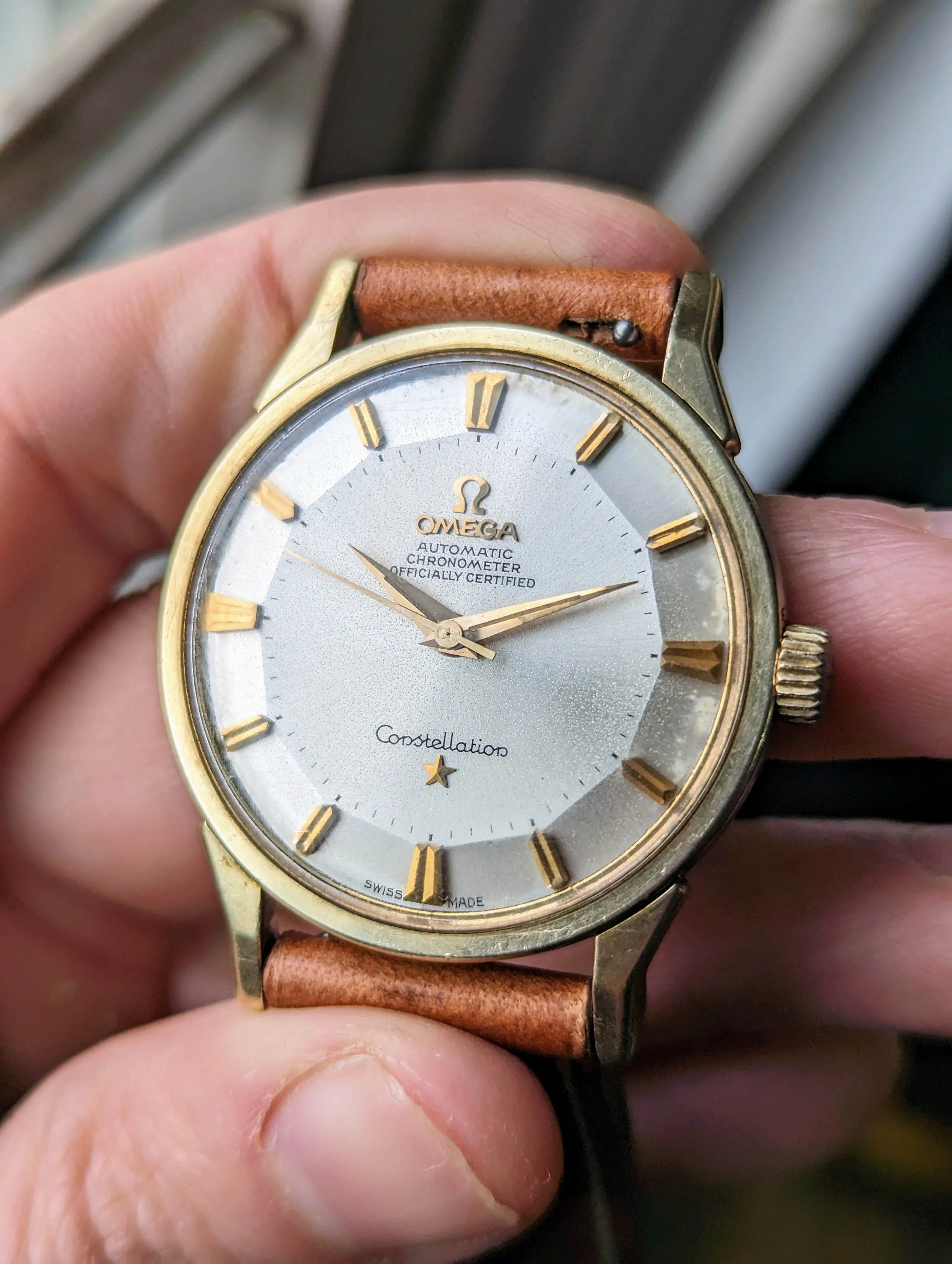 Vintage Omega Constellation 14900 Pie Pan Dial