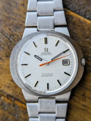 Vintage Omega Geneve Dynamic - Unpolished w/ original bracelet