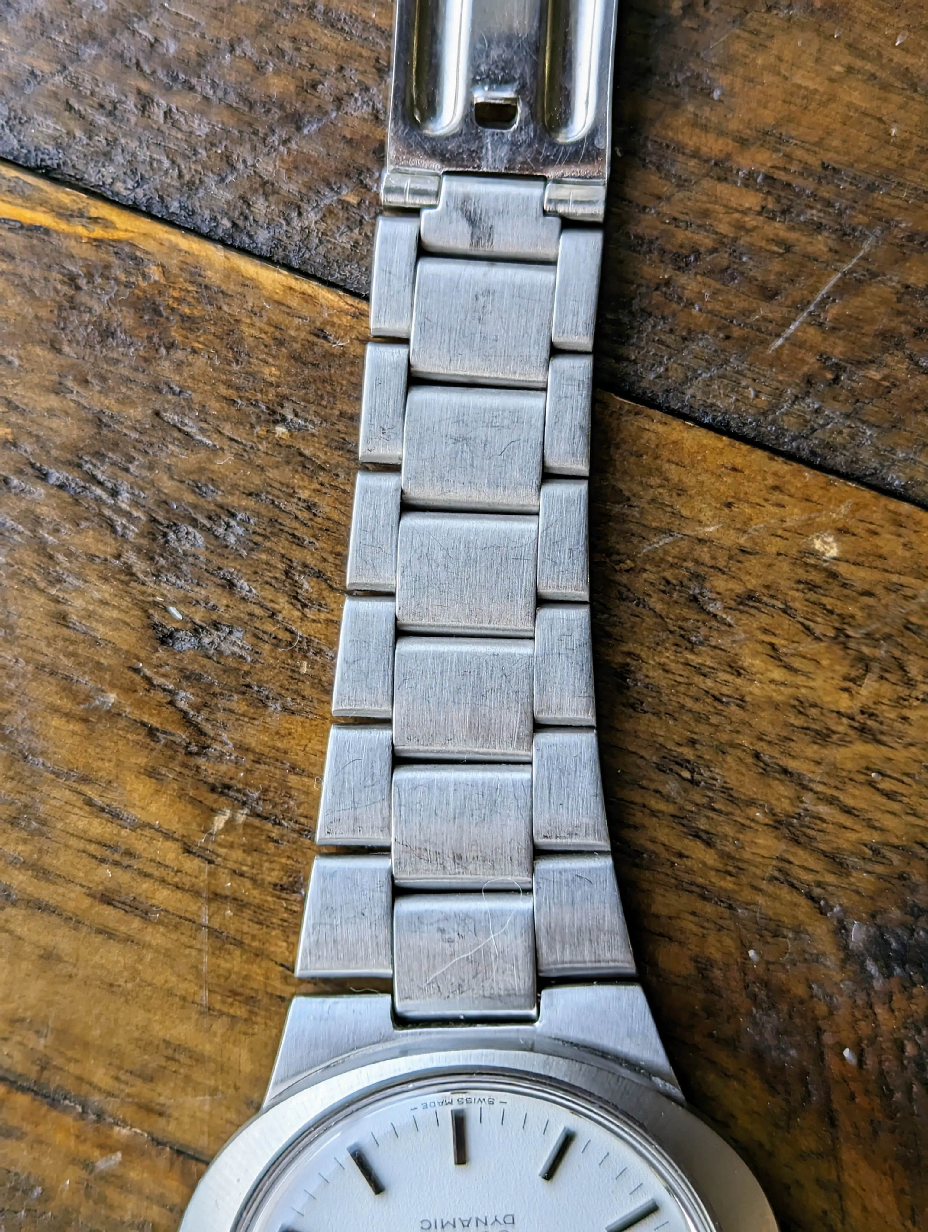 Vintage Omega Geneve Dynamic - Unpolished w/ original bracelet
