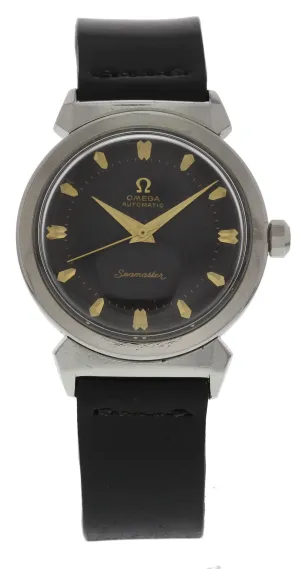 Vintage Omega Seamaster Bull Horn Lugs Automatic