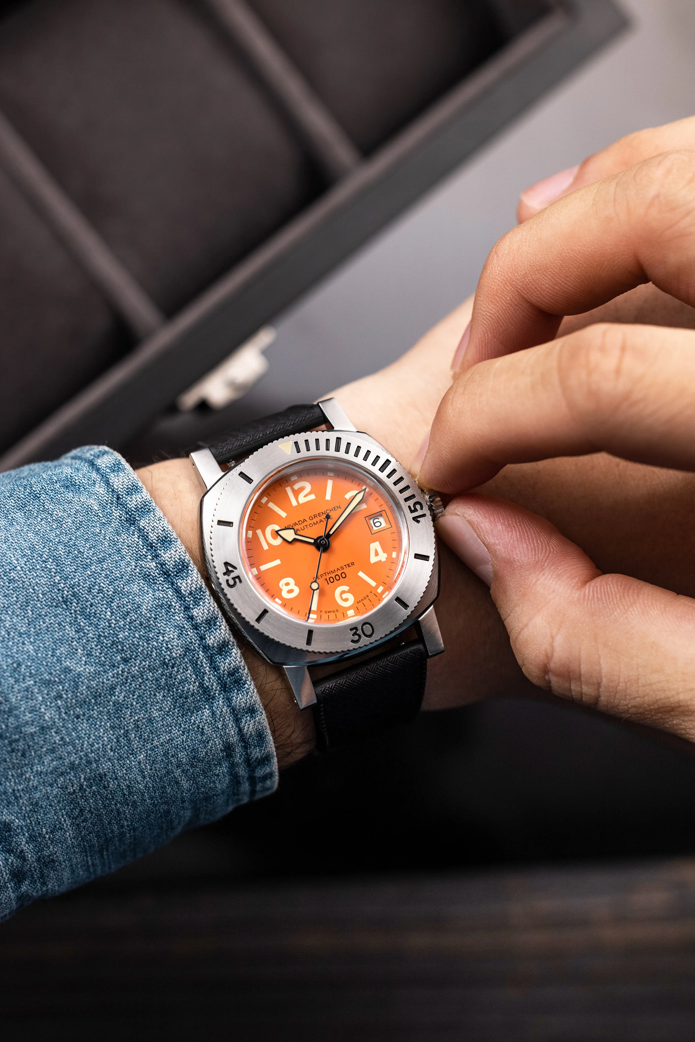 Vintage Orange Depthmaster