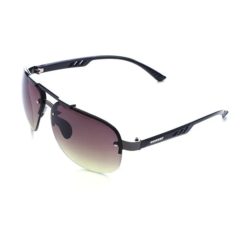 Vintage Punk Rimless Sunglasses