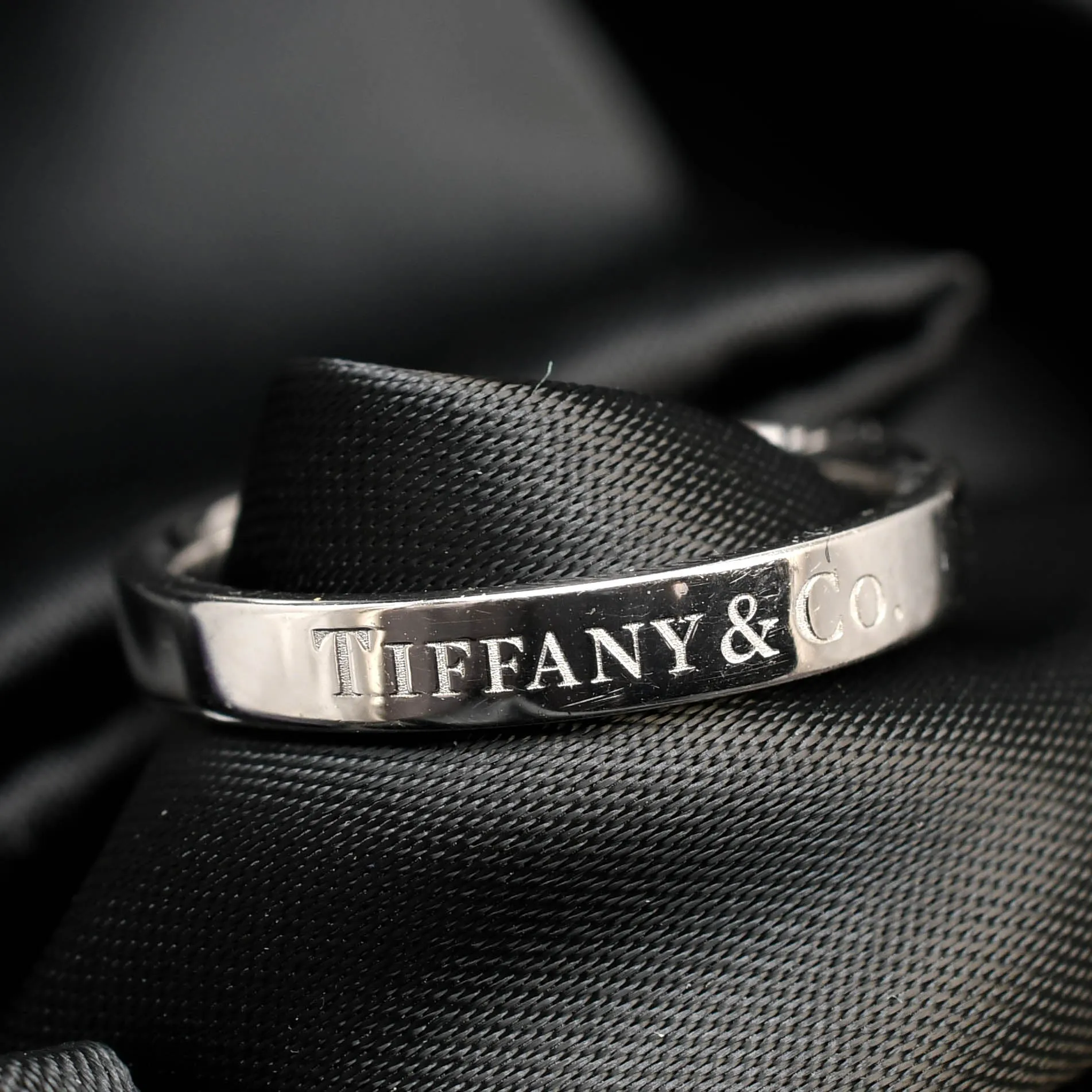 Vintage Tiffany & Co. Platinum Wedding Band