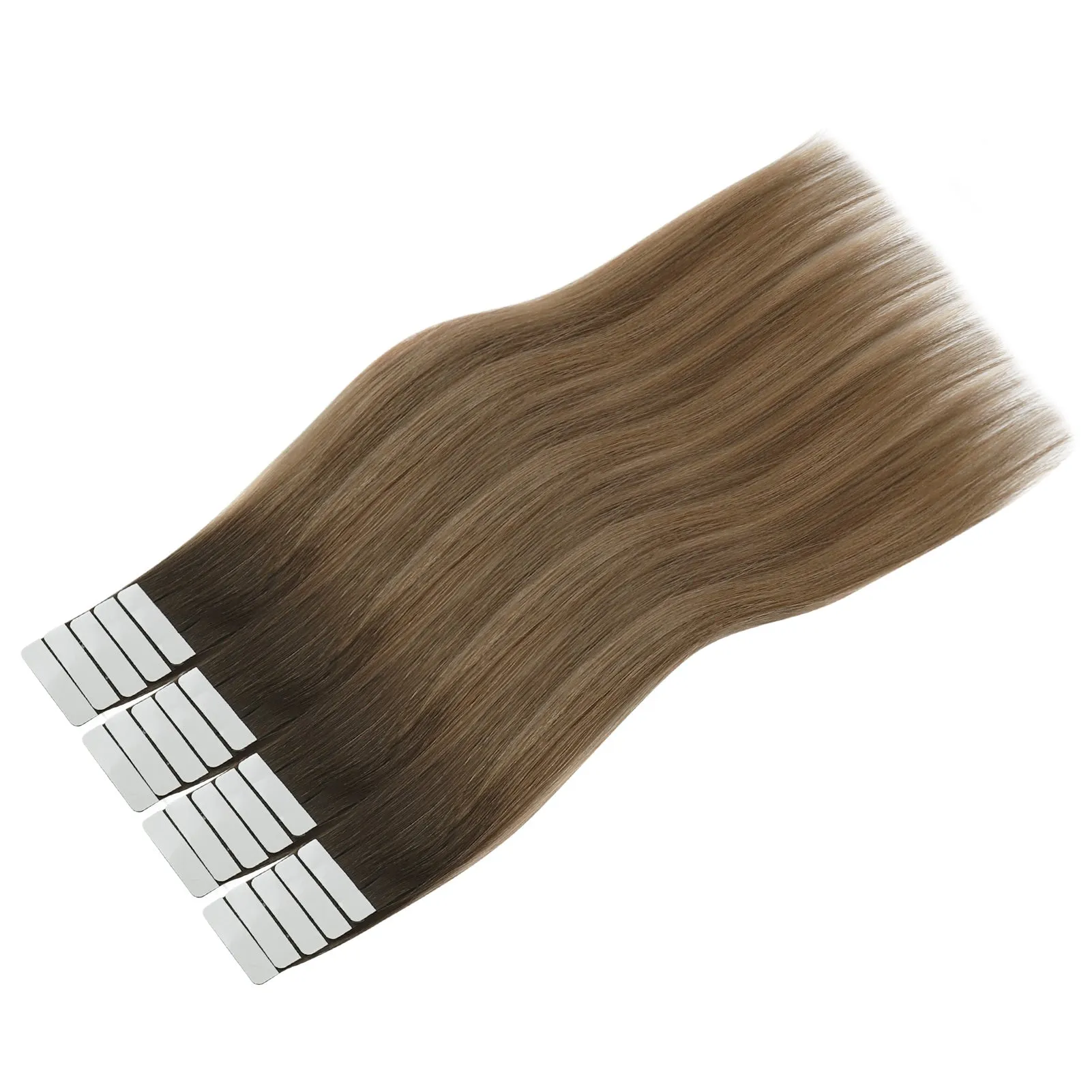 Virgin Invisible Tape in Hair Extensions Rooted Highlight R2-P4/27#