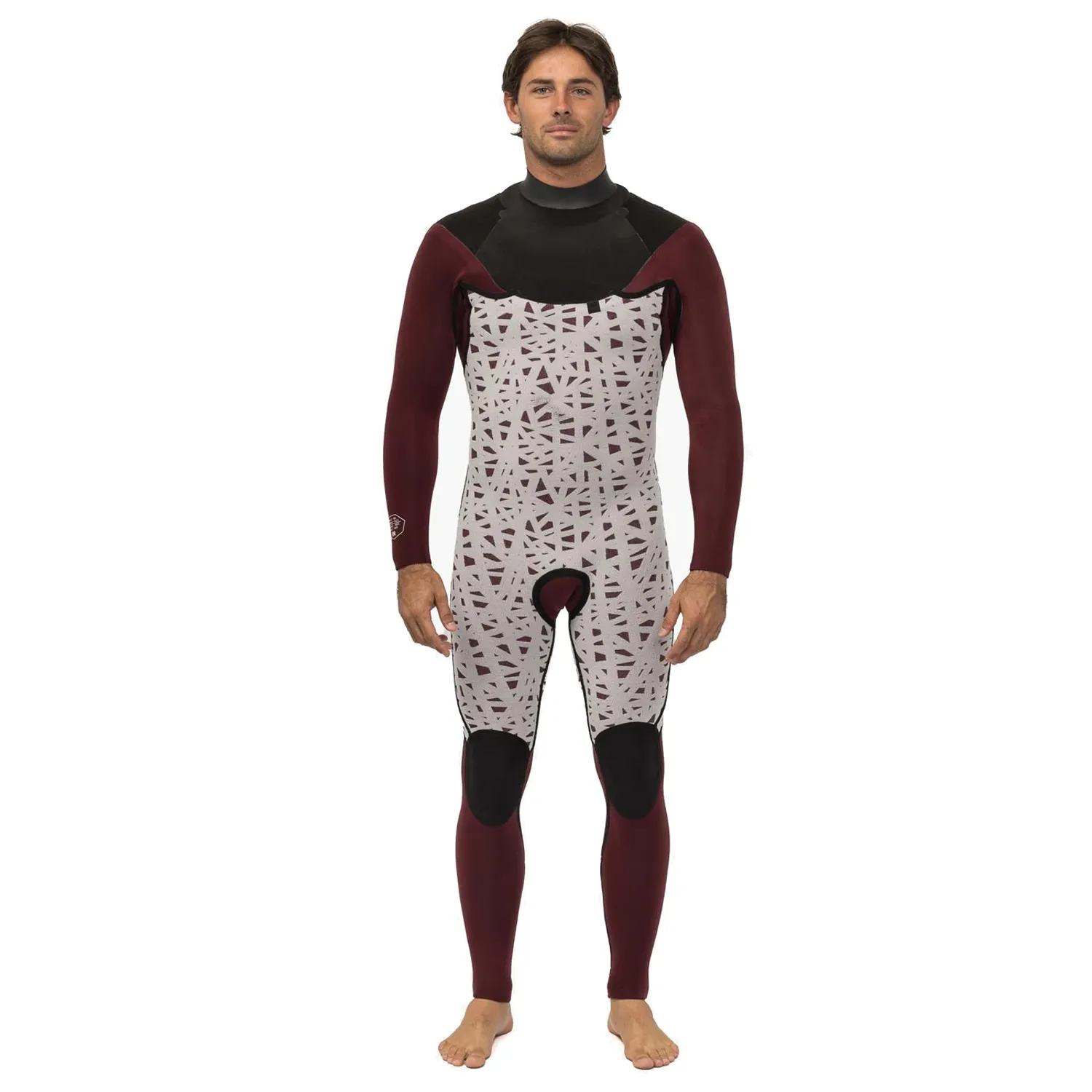 VISSLA MENS NEW SEAS 3/2MM U ZIP FULL