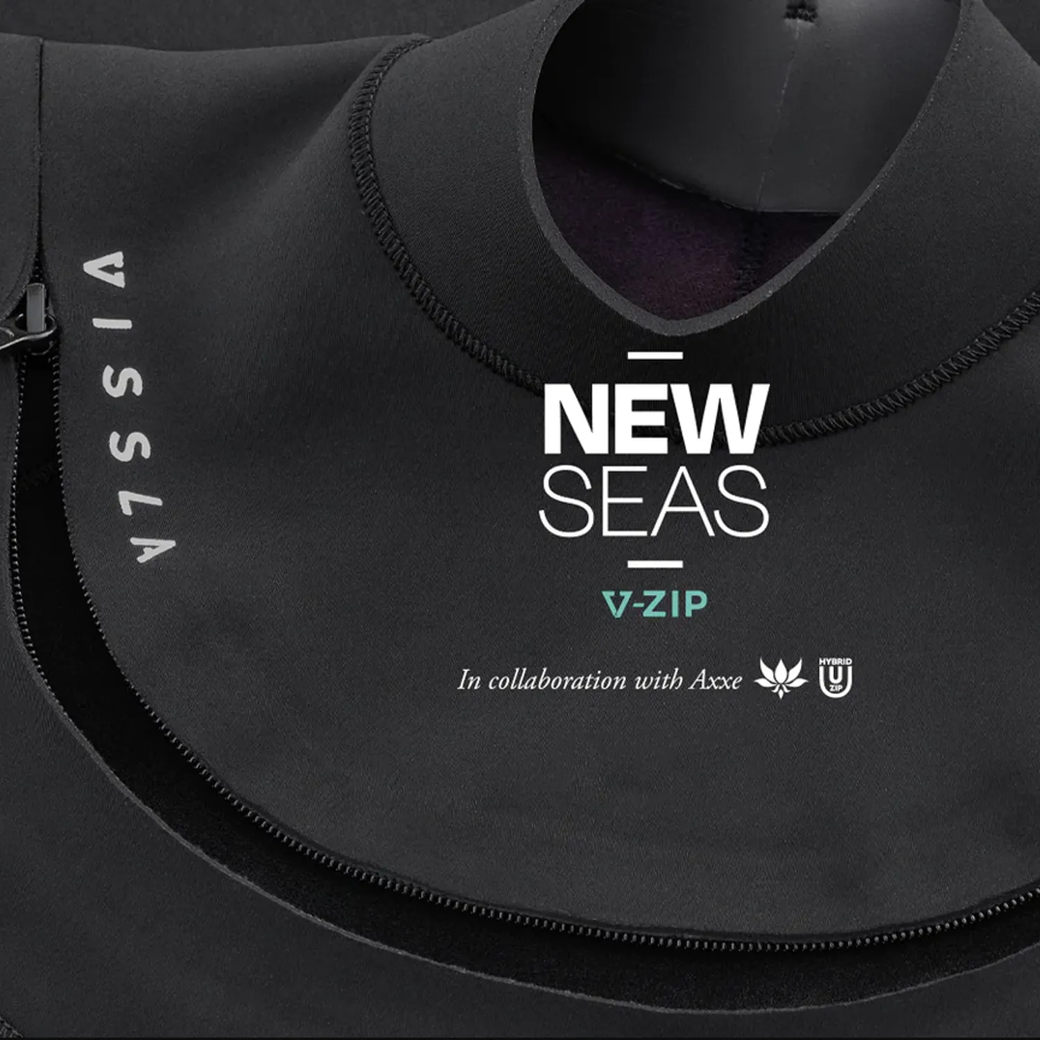 VISSLA MENS NEW SEAS 3/2MM U ZIP FULL