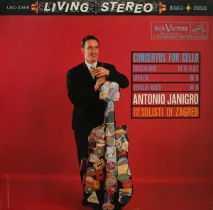 Vivaldi, Bach, et al. - Concertos For Cello / Janigro - Super Hot Stamper