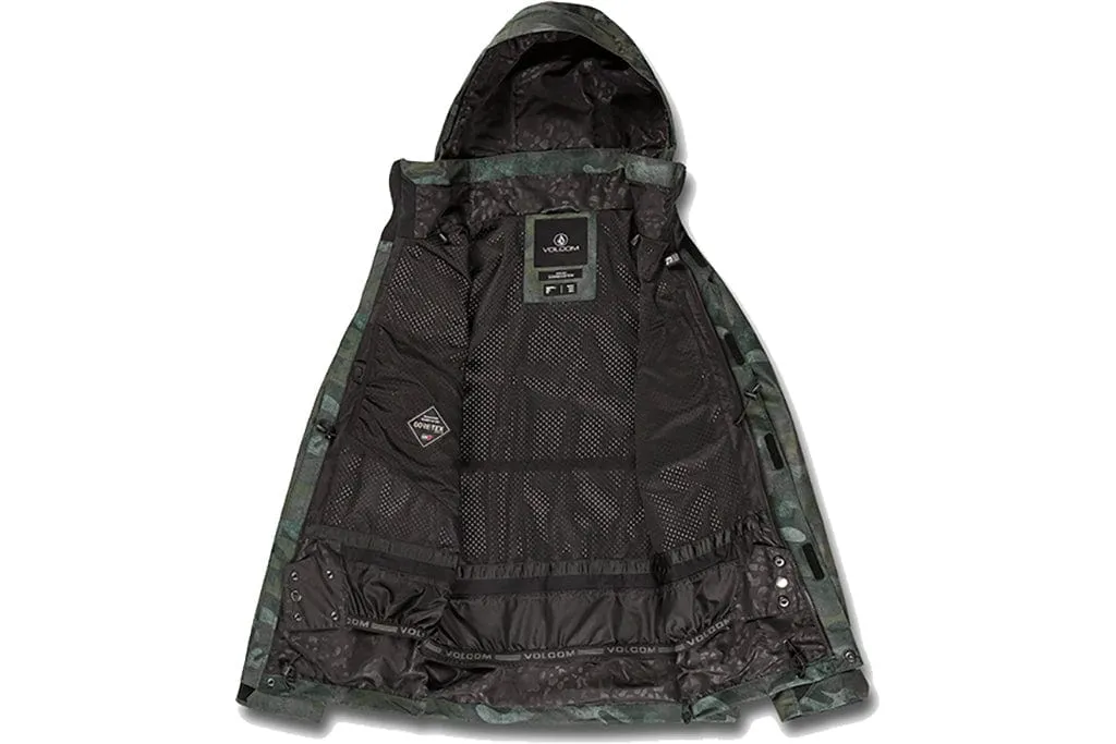 Volcom Leda Gore Tex Jacket Covert Green