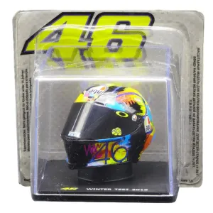 VR46 Mini Helmet Winter Test 2019