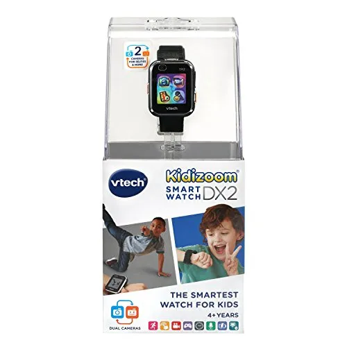 VTech KidiZoom Smartwatch DX2, Black