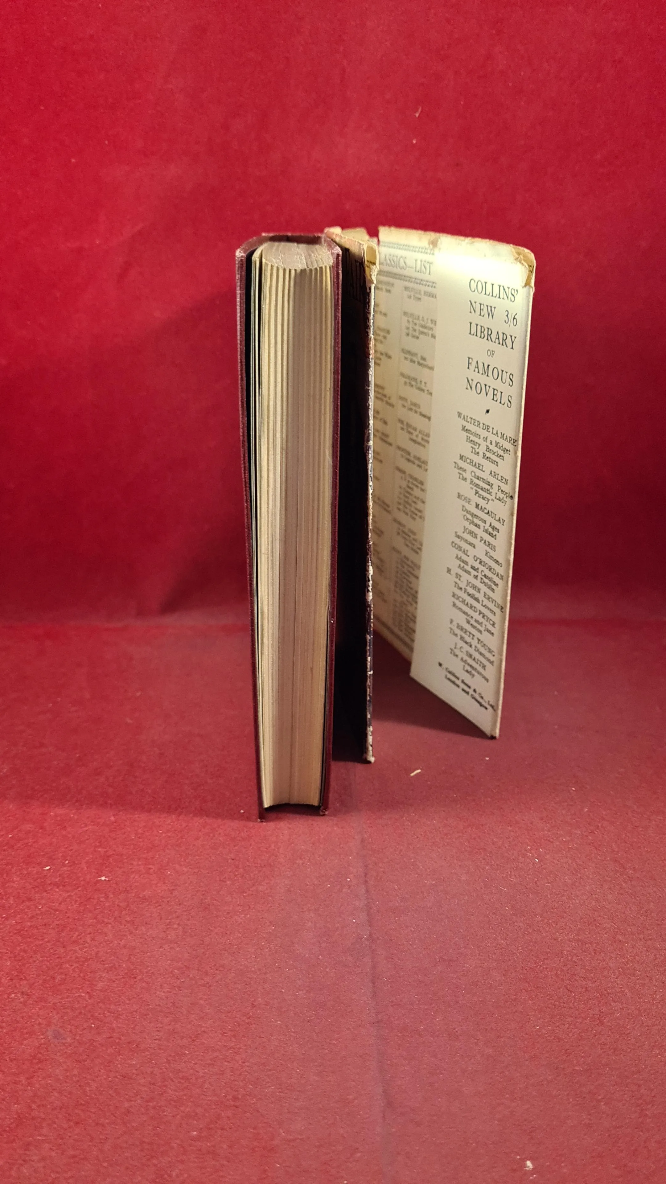 W M Thackeray - Vanity Fair Volume 1, Collins Pocket Classic, 1848