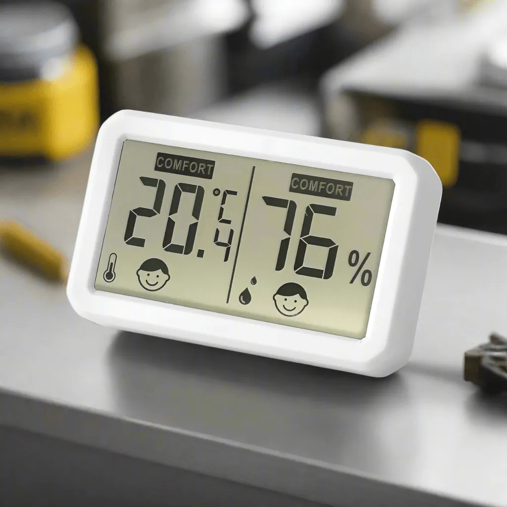 Wadfow Digital Humidity & Temperature Meter - WTM1503