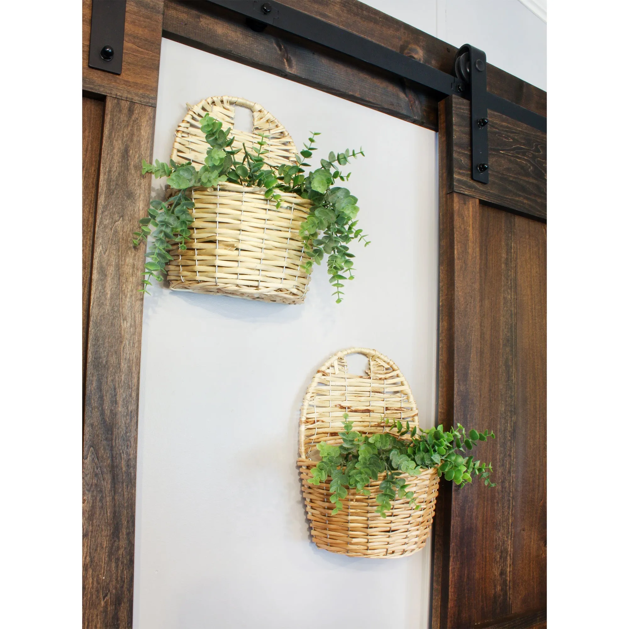 Wall Pocket Baskets (Natural, Case of 12)