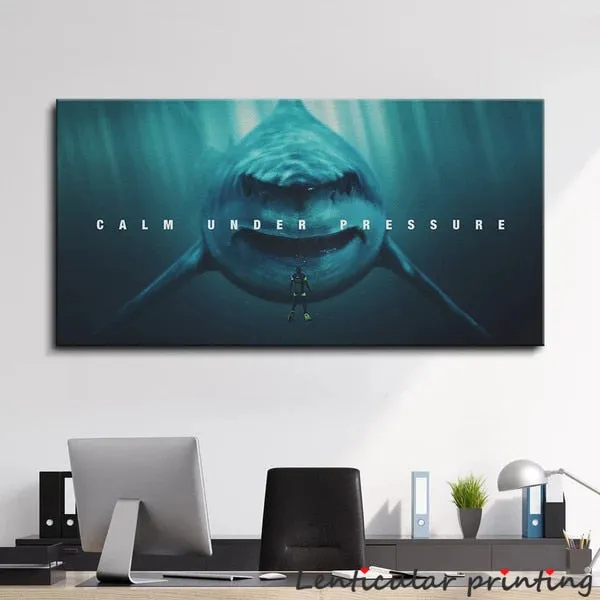 Wall Print: Calm Under Pressure