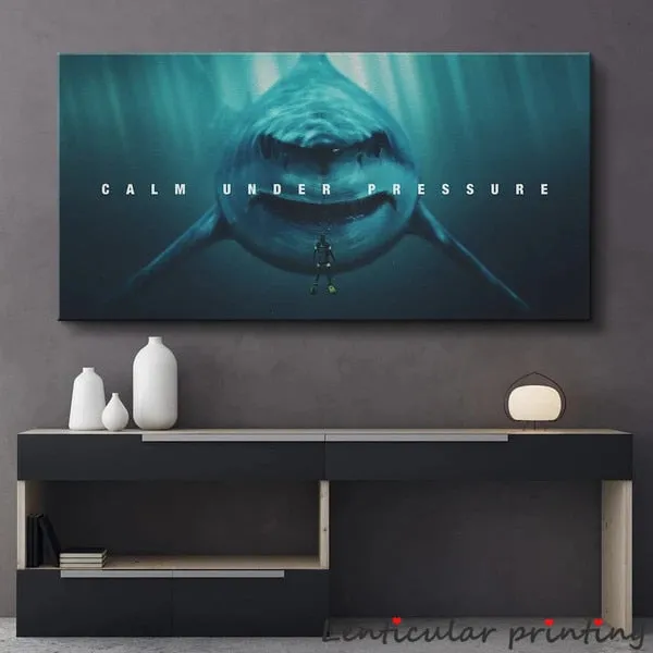 Wall Print: Calm Under Pressure