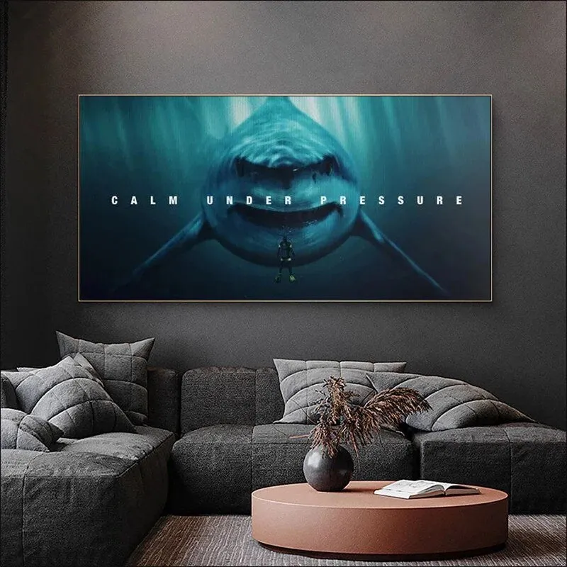 Wall Print: Calm Under Pressure
