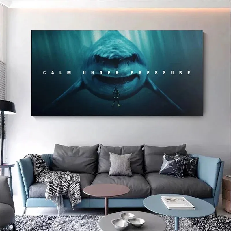 Wall Print: Calm Under Pressure