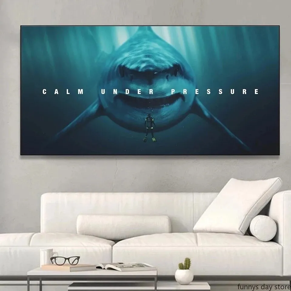 Wall Print: Calm Under Pressure
