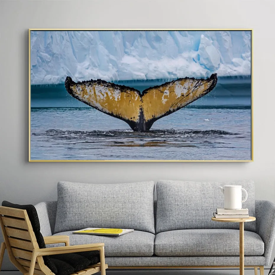Wall Print: Whale Shark & Humpback Whale