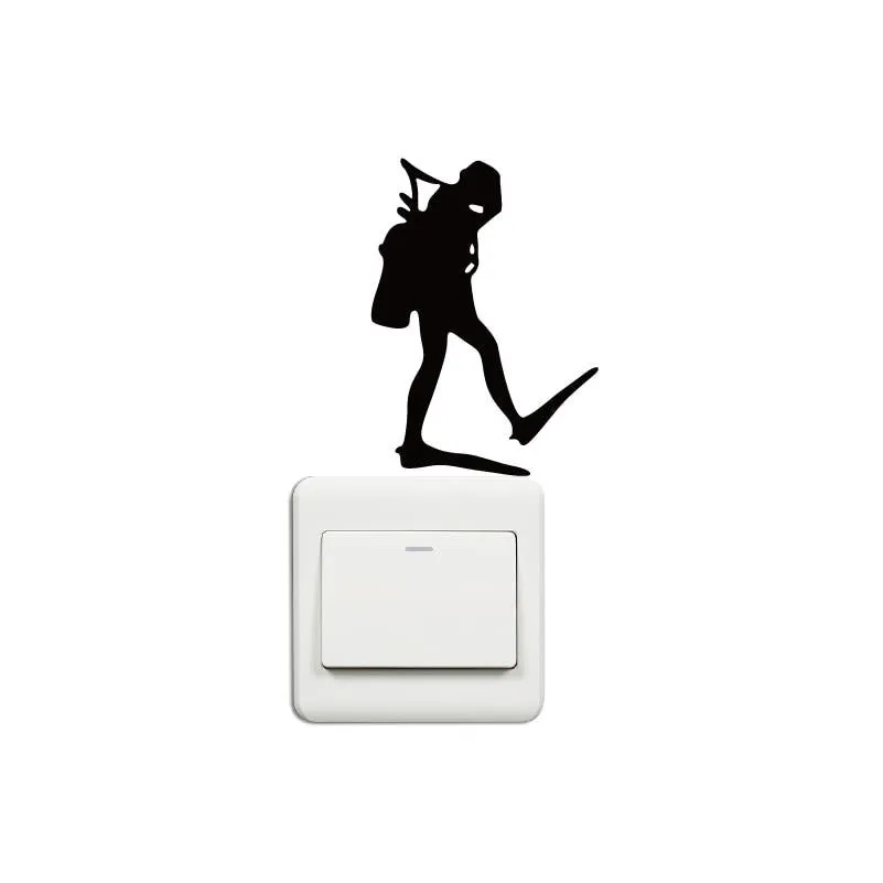 Wall Sticker: Giant Stride