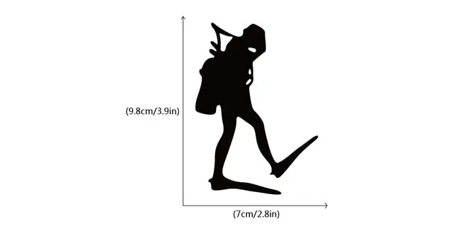 Wall Sticker: Giant Stride