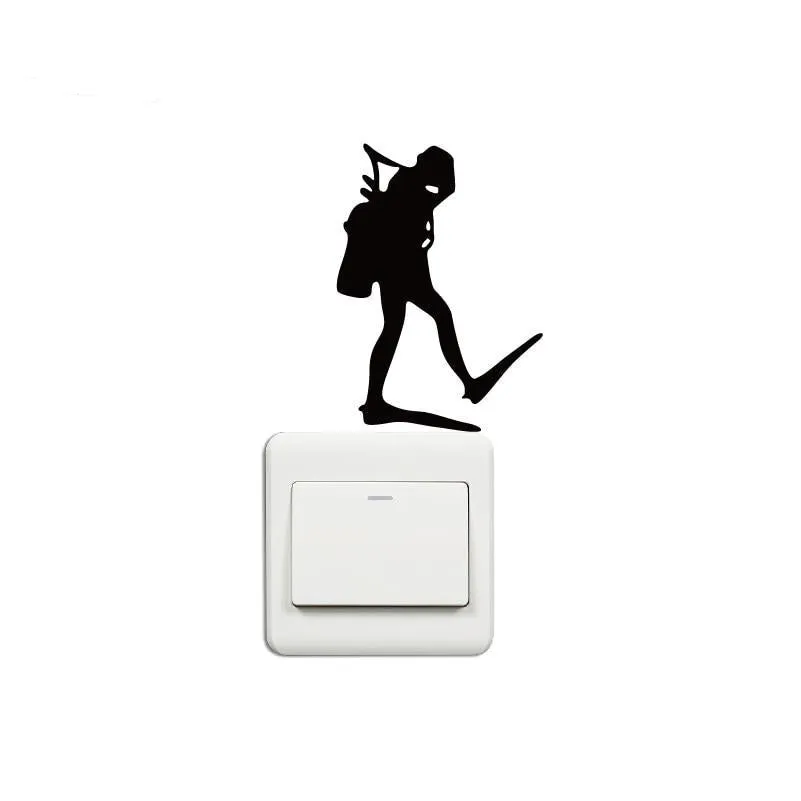 Wall Sticker: Giant Stride