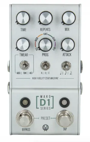 Walrus Audio D1 High-Fidelity Stereo Delay