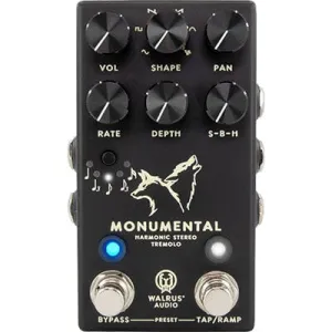 WALRUS AUDIO Monumental Stereo Harmonic Tremolo - Black
