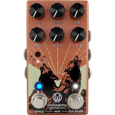 WALRUS AUDIO Monumental Stereo Harmonic Tremolo - Orange