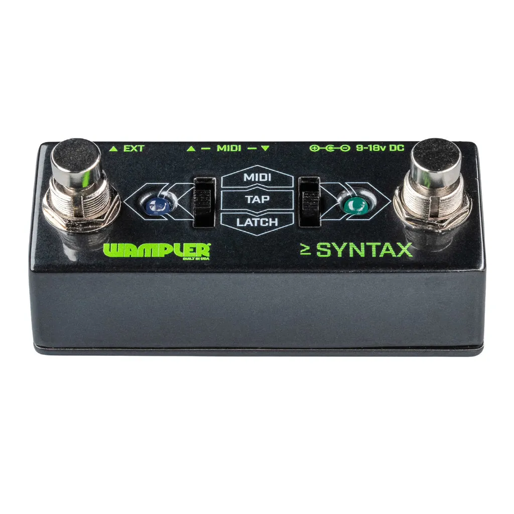 Wampler Syntax Expanded Rig Control Pedal