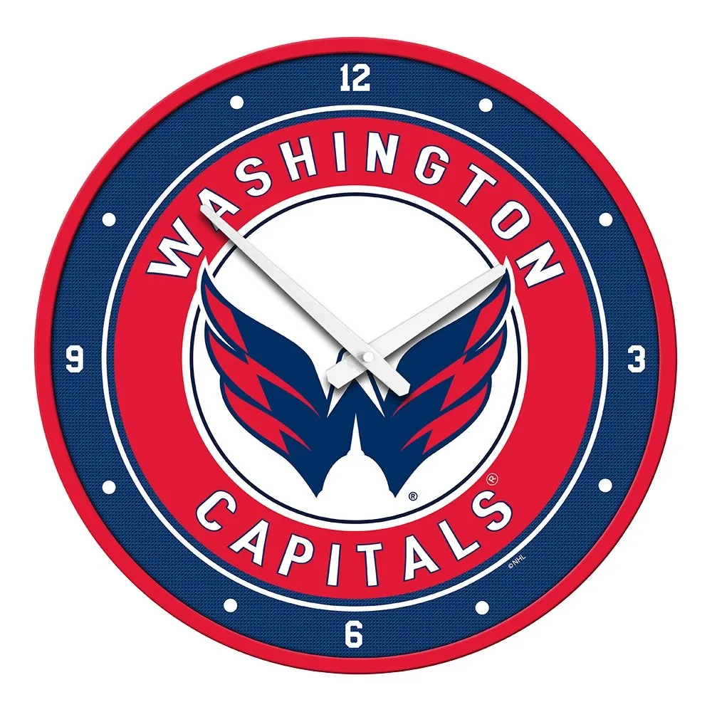 Washington Capitals: Modern Disc Wall Clock