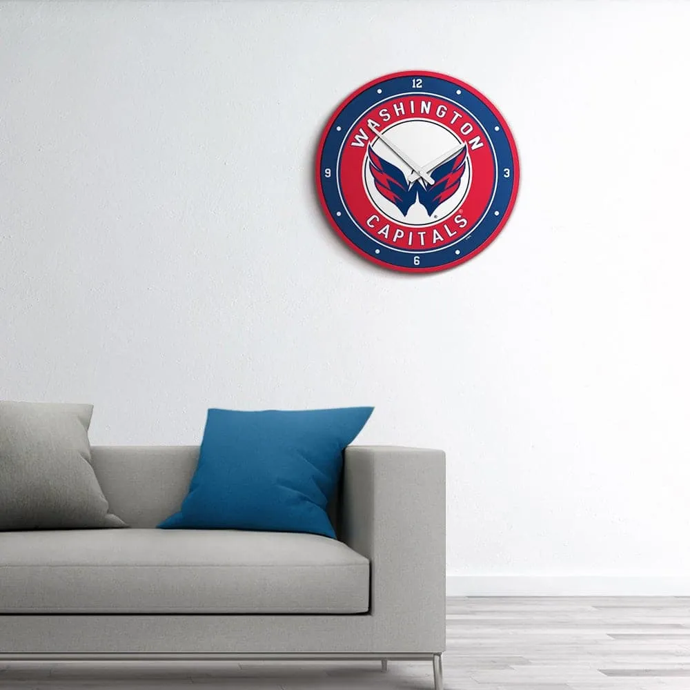 Washington Capitals: Modern Disc Wall Clock