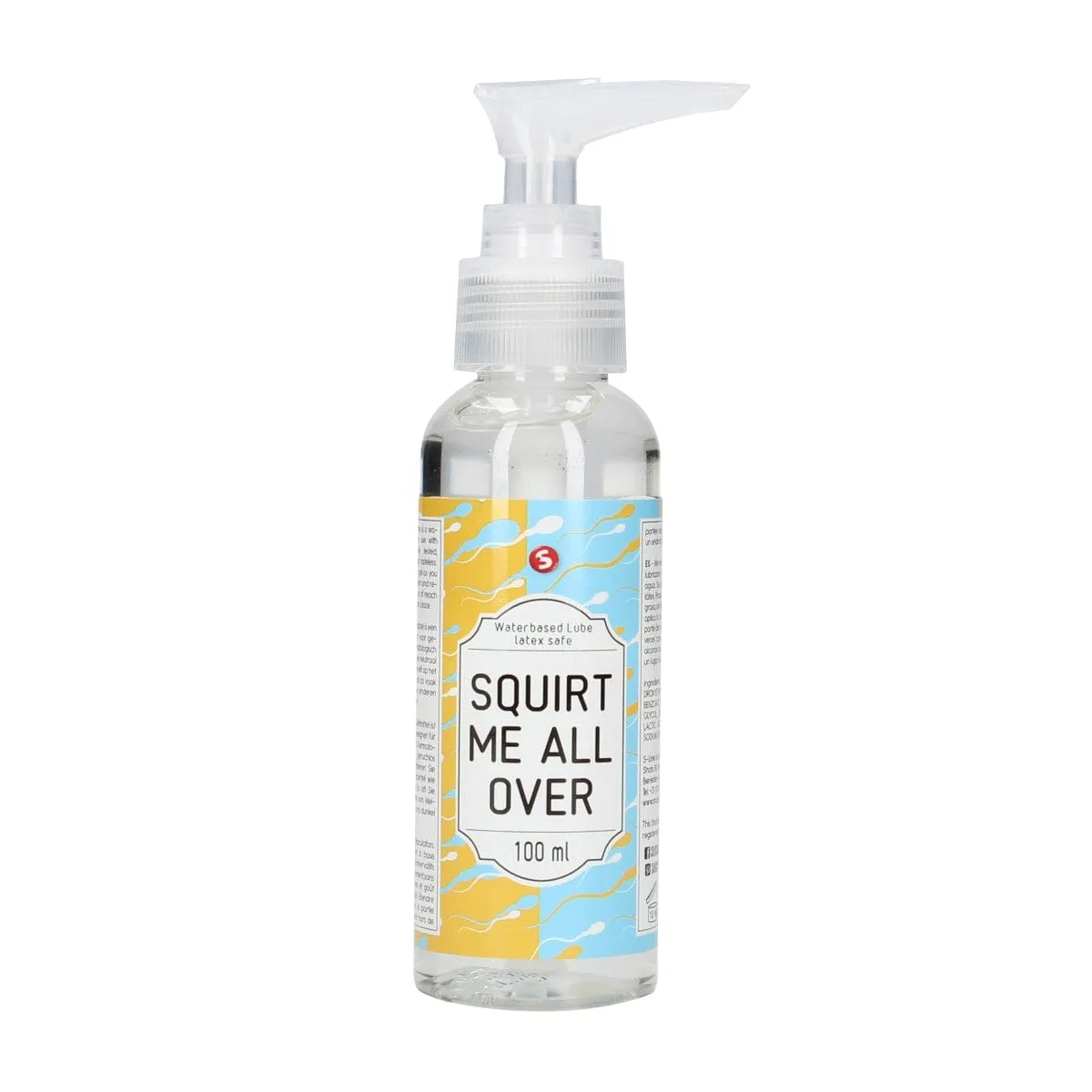 Water Based Lubricant 100ml - Squirt Me All Over Gel