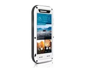 Waterproof Series HTC One M9 Metal Case - White
