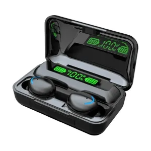 Waterproof TWS Bluetooth Headphones - Wireless Earbuds with Stereo Sound, LED Display, Large Capacity Charging Case