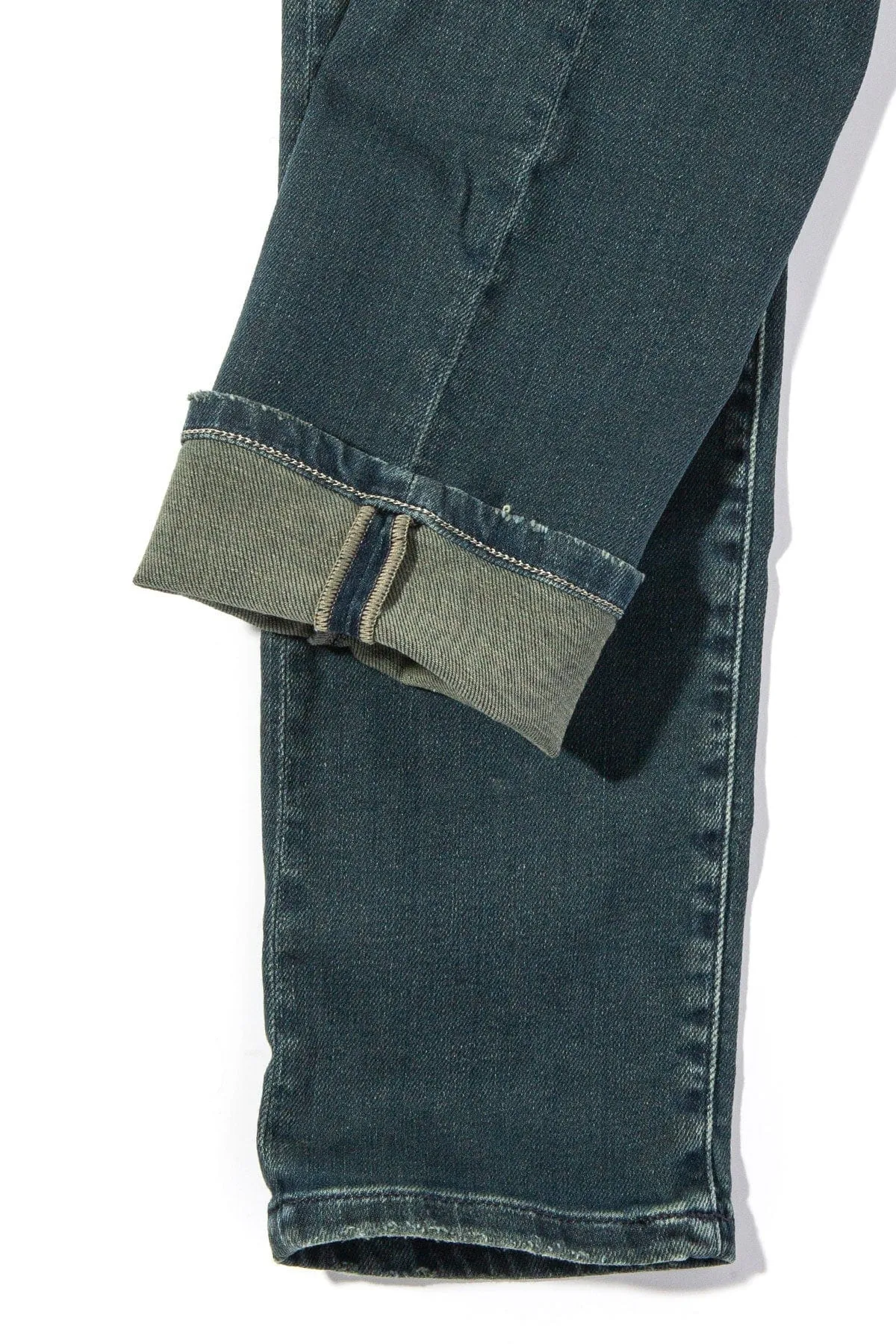 Waylon Over-Dyed Stretch Denim In Cactus