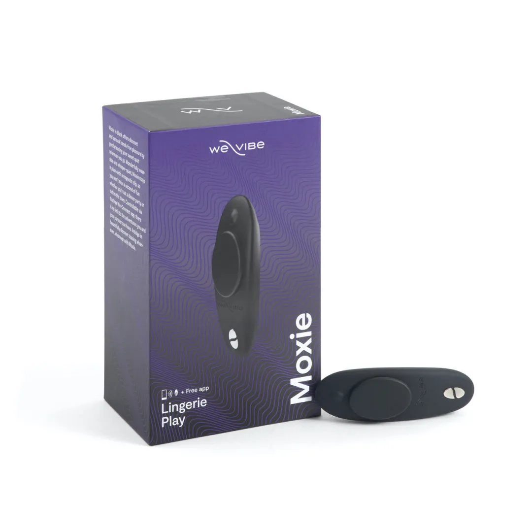 We-Vibe Moxie Wearable Clitoral Vibrator in Black