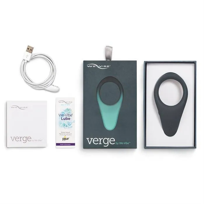 We-Vibe Verge - Vibrating Penis Ring and Perineum Massager Color Slate