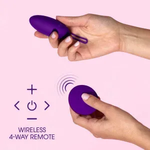 Wellness Imara Wearable Vibrating Egg with Remote - Purple
