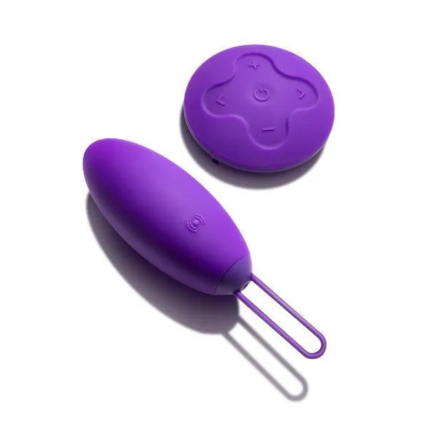 Wellness Imara Wearable Vibrating Egg with Remote - Purple