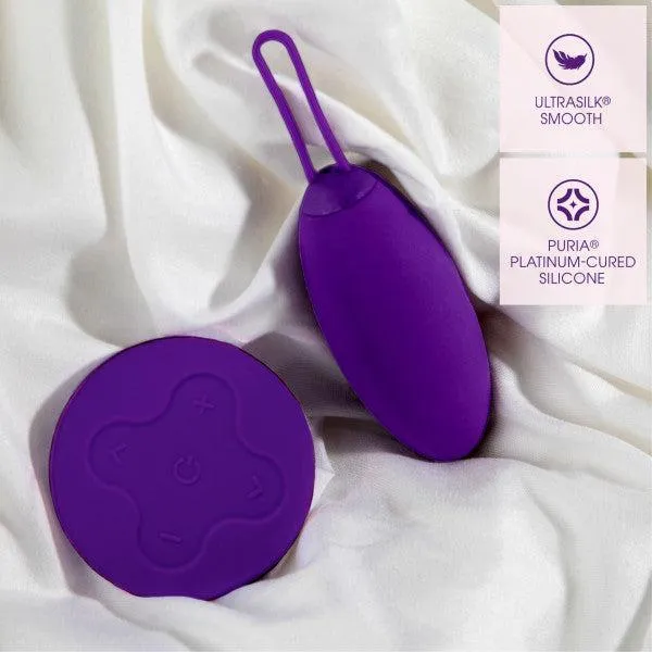 Wellness Imara Wearable Vibrating Egg with Remote - Purple
