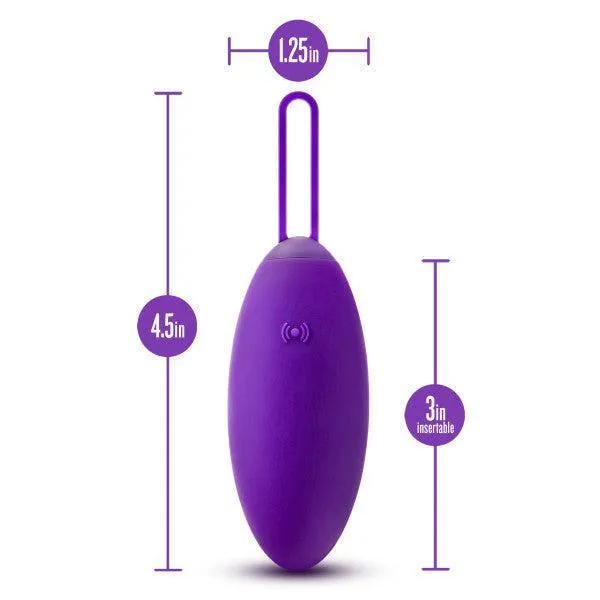 Wellness Imara Wearable Vibrating Egg with Remote - Purple