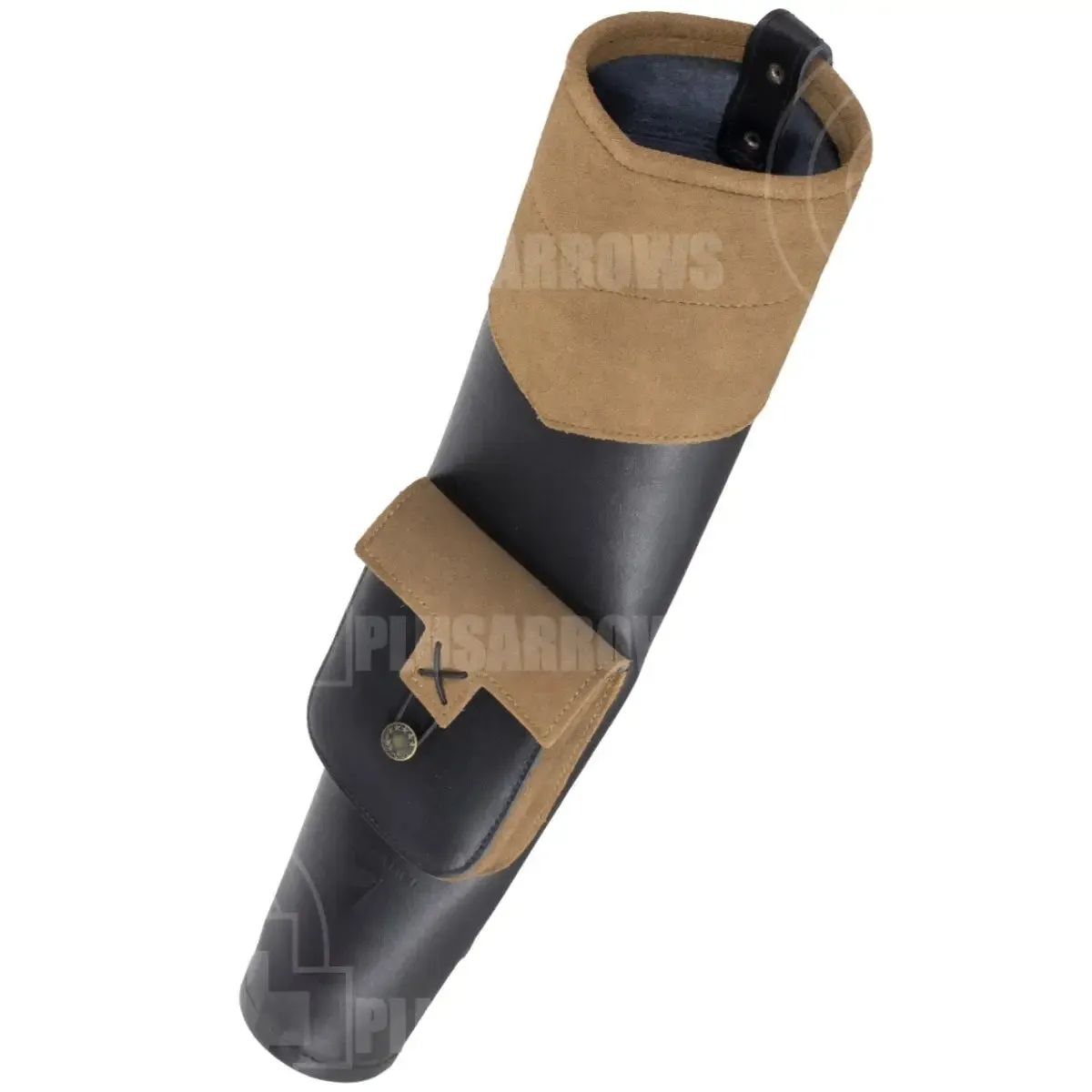 White Feather Earthquake Brown Arrow Back Quiver