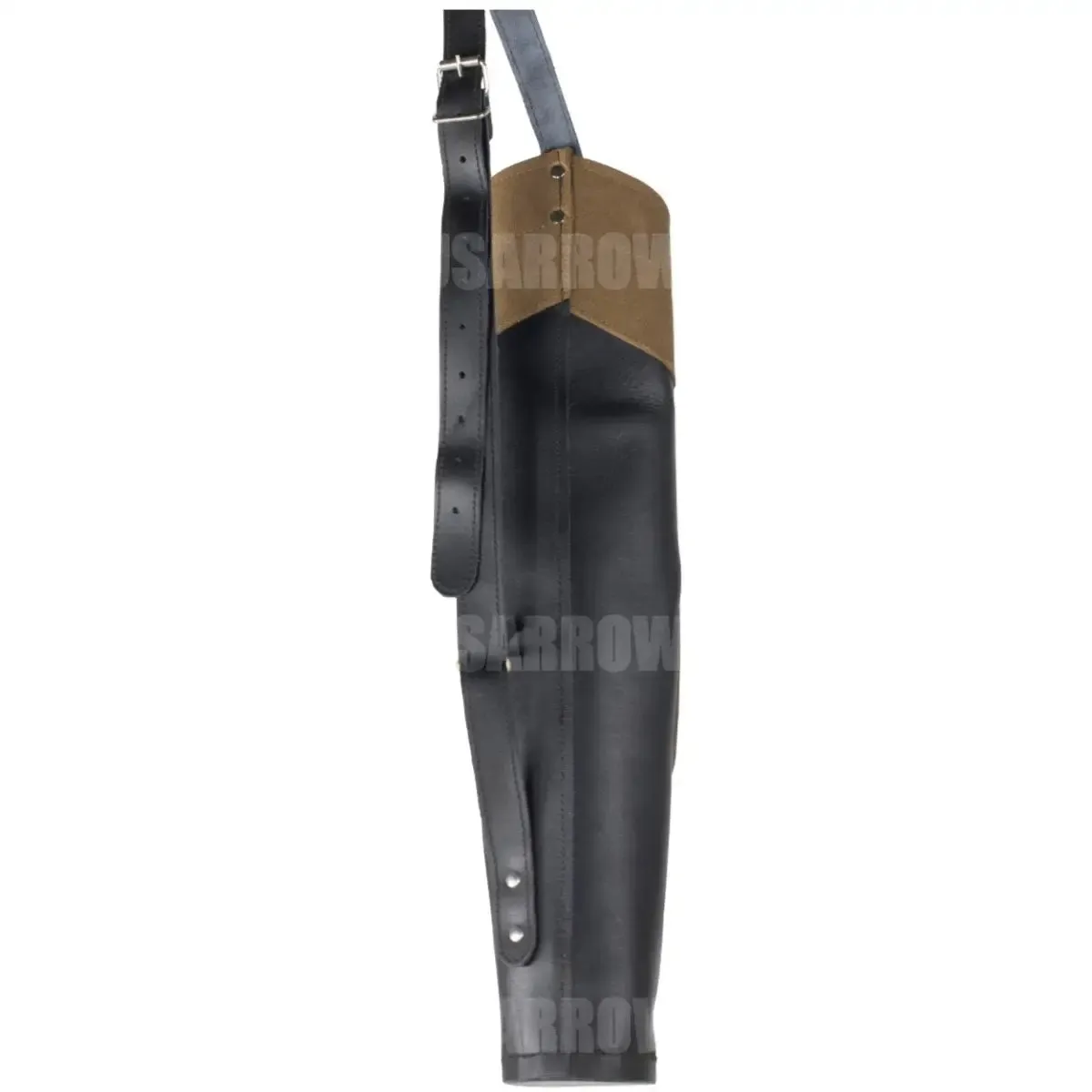 White Feather Earthquake Brown Arrow Back Quiver
