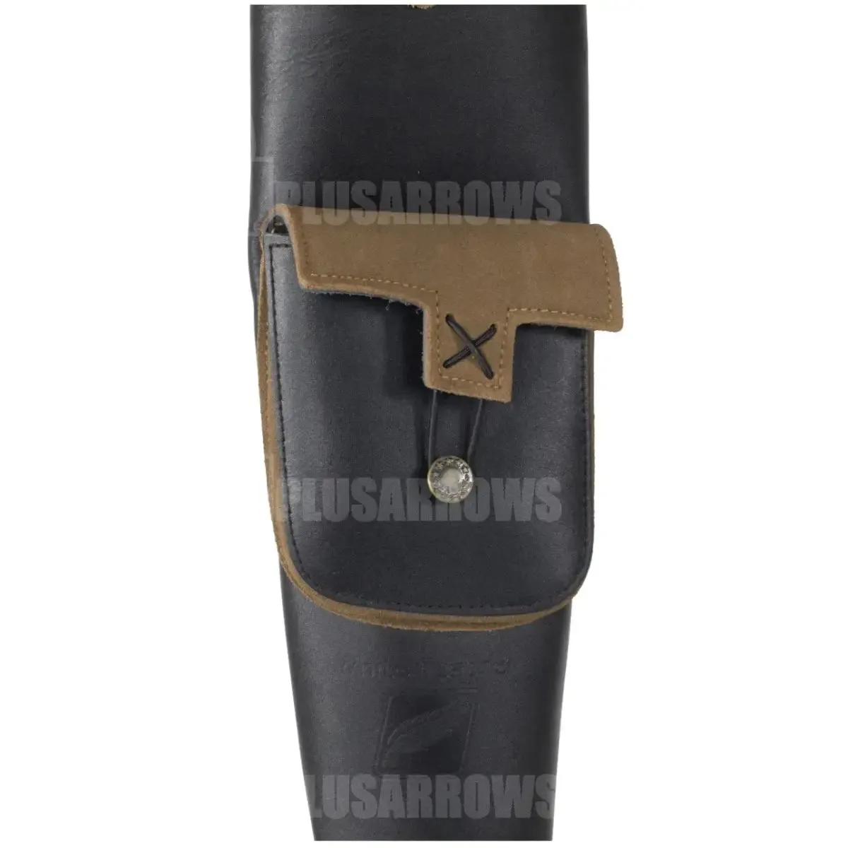 White Feather Earthquake Brown Arrow Back Quiver