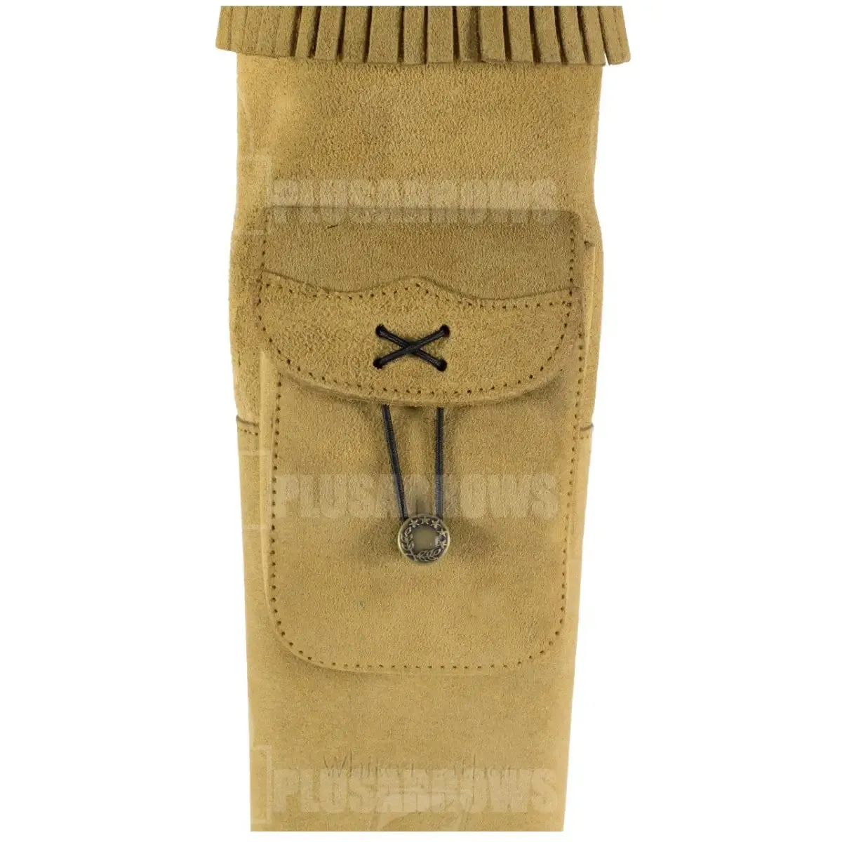 White Feather Water Arrow Back Quiver