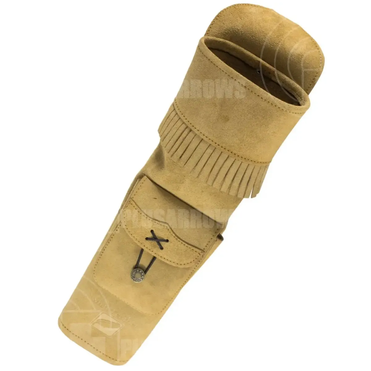 White Feather Water Arrow Back Quiver