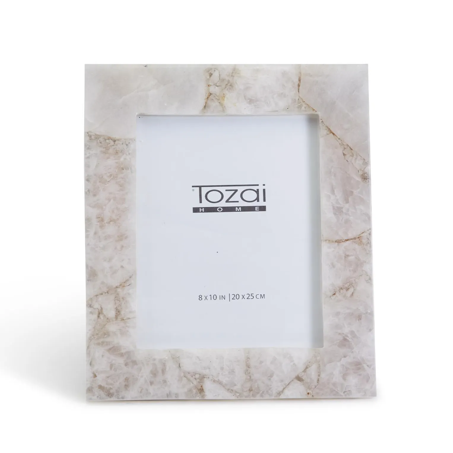 WHITE QUARTZ 8X10 FRAME